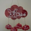Lieve baby geboortewolk - kraam cadeau - custom