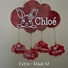 Lieve baby geboortewolk - kraam cadeau - custom