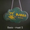 Lieve baby geboortewolk - kraam cadeau - custom