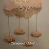 Lieve baby geboortewolk - kraam cadeau - custom
