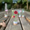 Micro gehaakte Klaproos Bloemenbroches