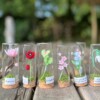 Micro gehaakte Klaproos Bloemenbroches