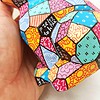 Origami stijl Konijn - Handgeschilderd Kleurrijk Beeldje
