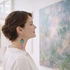 Poëtisch & Kunstzinnig, impressionistische oorbellen geïnspireerd op