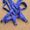 Scrunchie keycord | handgemaakt | paars | print | Atelier 904