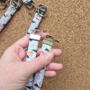 Sleutelhanger | polssleutelhanger | grijs, roze | handgemaakt | Atelier 904