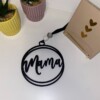 Stijlvolle Mum Auto Hanger – Lasergegraveerd & Versierd Cadeau