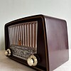 Vintage bluetooth radio Philips BX230U 1954
