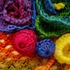 Yarn Flowers 1