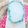 Beachvibe ketting gouden bedel - in 5 varianten
