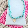 Beachvibe ketting gouden bedel - in 5 varianten