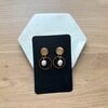 Gold Plated Pearl Drop Earrings