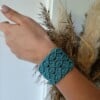Handgeknoopte Armband Iris-Vrouwelijk & Stoer