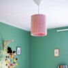 Handgemaakte garen lampenkap | Gewikkelde yarn lampshade | Hanglamp kap
