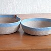 Handgemaakte Manden set Ø24x6cm + Ø29x9cm