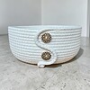Handgemaakte Opbergmand Ø24 cm