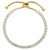 Julia Armband - 18K Gold Plated of High-Gloss Polished Silver