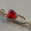 Kerstmagie & Fantasie, handgemaakte kerst uil ketting en oorbellen set