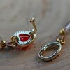 Kerstmagie & Fantasie, handgemaakte kerst uil ketting en oorbellen set