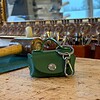 Leren bag charm - sleutelhanger in diverse kleuren