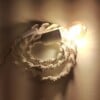 Macramé lichtsnoer, incl. Led lamp