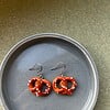 Pretzel oorbellen