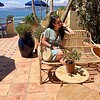 Rieten schoudertas klein
