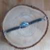 Rust & Natuur, berghut armband met keramiek focal