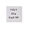 Tegel – Tieft een eind op