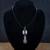 Vrolijk & Dierenliefde, konijnen sieradenset met ketting en oorbellen voor voorjaar of Pasen
