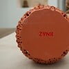 3D vaas rood en bruin (zelfontworpen, uniek)