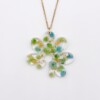 Bloemvormige Statement Ketting met Echte Bloemen uit Luxemburg (Forgotten Gardens)