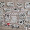 Bookish stickerset, set van 20 stuks