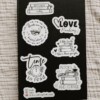 Bookish stickerset, set van 30 stuks