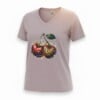 Dames shirt lavender - kersen – Everyday Comfort Edition