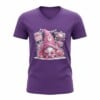Dames t- shirt purple- kabouter – Everyday Comfort Edition
