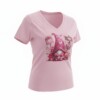 Dames t shirt Soft light pink kabouter - Cat Tee – Everyday Comfort Edition