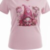 Dames t shirt Soft light pink kabouter - Cat Tee – Everyday Comfort Edition