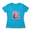 Dames t- shirt turqouise - kabouter – Everyday Comfort Edition