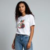 Dames T-shirt wit met kattenprint  – schattig Cat Lover shirt, zacht & comfortabel, cadeau voor kattenliefhebbers