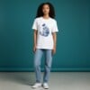 Dames T-shirt wit kattenprint – schattig Cat Lover shirt, regular fit, zacht & comfortabel, cadeau voor kattenliefhebber