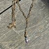 Floral ketting en oorbelen set