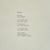 Gedicht - Gemist