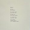 Gedicht - Gemist