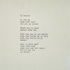 Gedicht - Op bezoek