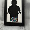 Geef je LEGO reservesteentjes een podium – Unieke minifiguur display fotolijst (21 x 30 cm) voor LEGO fans!