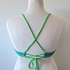 Gehaakt topje | Blauw en groen
