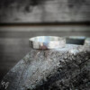 Gehamerde zilveren ring 4mm – 925 sterling zilver – nikkelvrij & op maat gemaakt