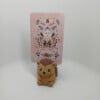 Kaartenhouder Egel van Plant-Based Plastic – Mini Fotohouder voor Kaartjes, Polaroids en Cadeaubon