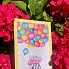 Kinder verjaardag kaart Olifanten balonnen